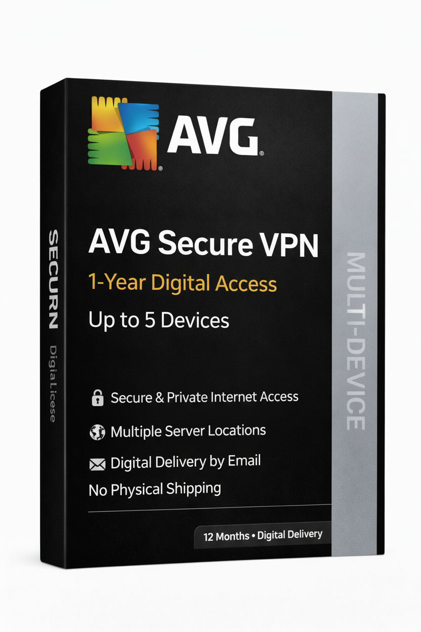 AVG Secure VPN – 5 Devices | 1 Year