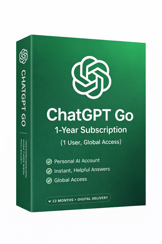 ChatGPT Go – 1-Year Subscription (Global)