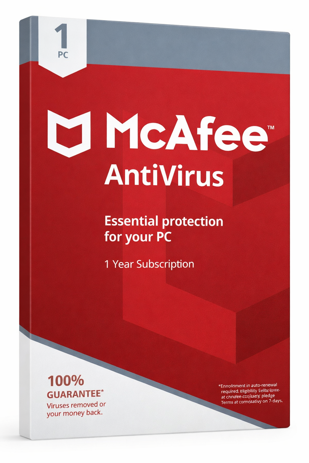 McAfee AntiVirus – 1 Device | 1 Year