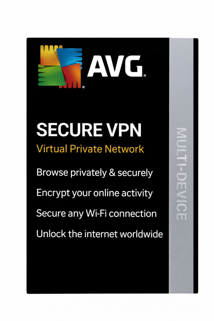 AVG Secure VPN – 5 Devices | 1 Year