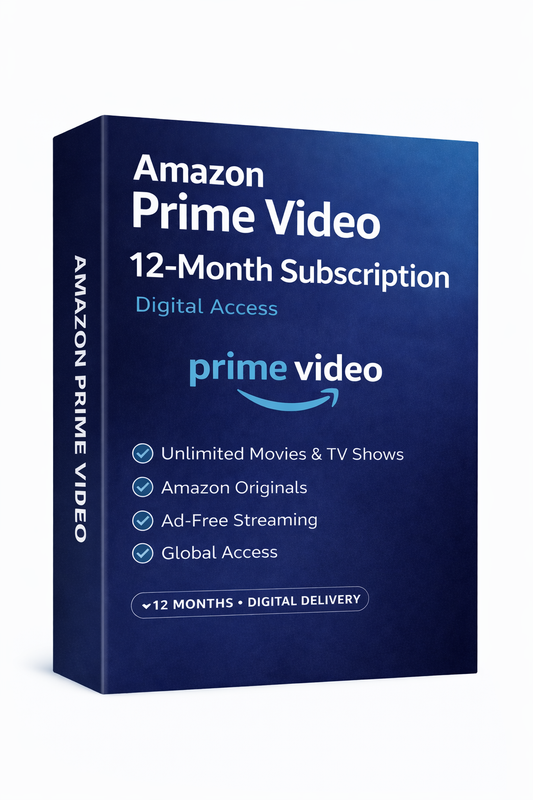 Amazon Prime Video – 12-Month Subscription (Global)