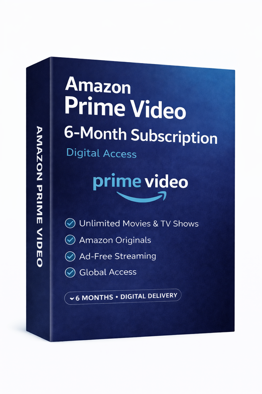 Amazon Prime Video – 6-Month Subscription (Global)