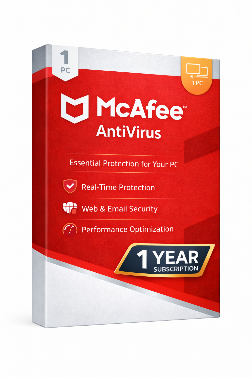 McAfee AntiVirus – 1 Device | 1 Year