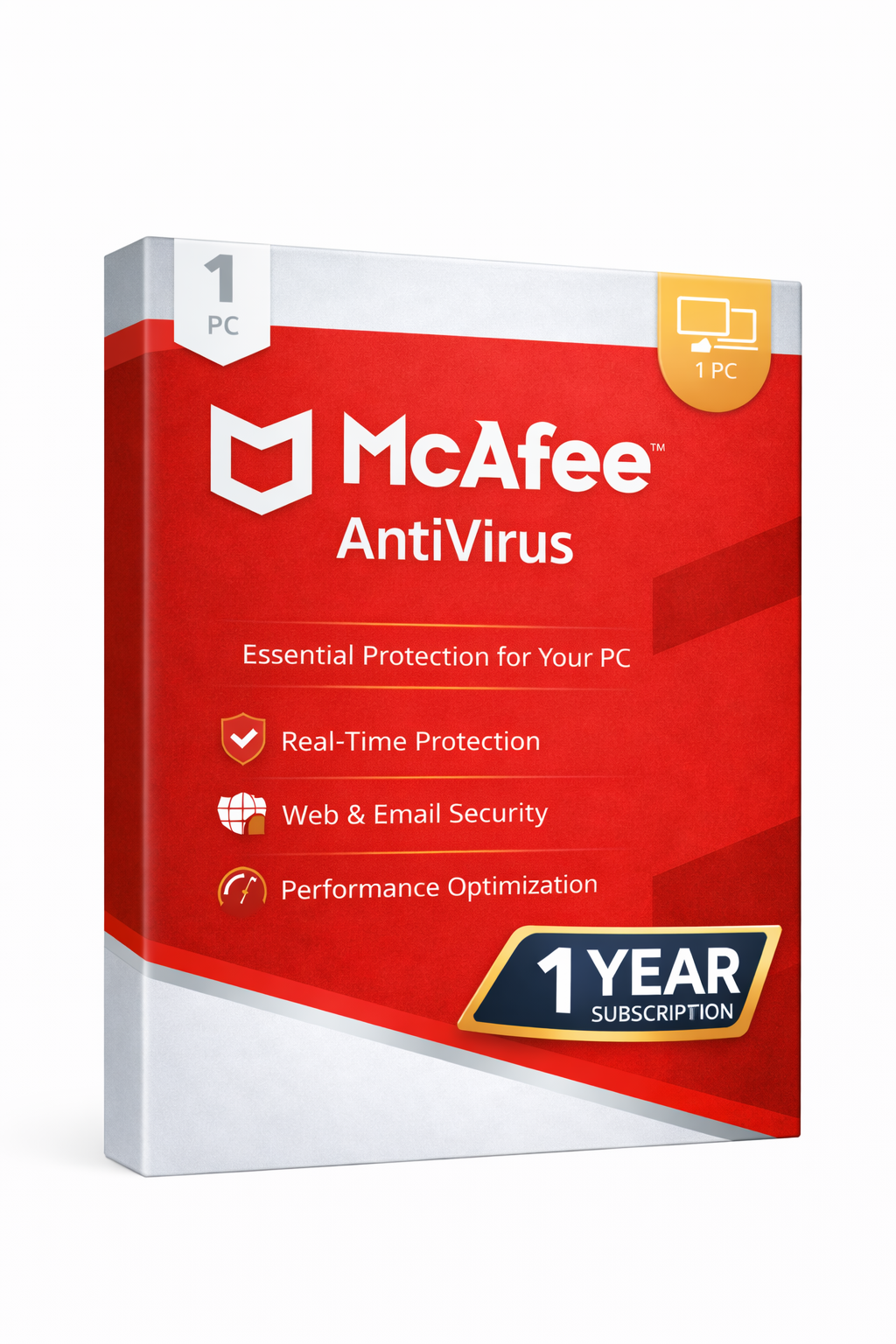 McAfee AntiVirus – 1 Device | 1 Year
