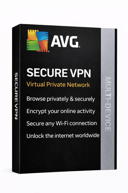 AVG Secure VPN – 5 Devices | 1 Year